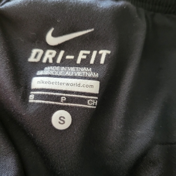 Nike Dri-Fit Women's Small Black Pink Running Shorts Lined Athletic Gym Workout - Picture 4 of 6